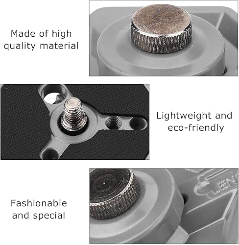 Miniatura 3 de Placas hexagonales de liberación rápida, 3049 14 "adaptador de tornillo accesorios de cámara para 030-14 RC0 3063 Accesorios de estudio fotográfico