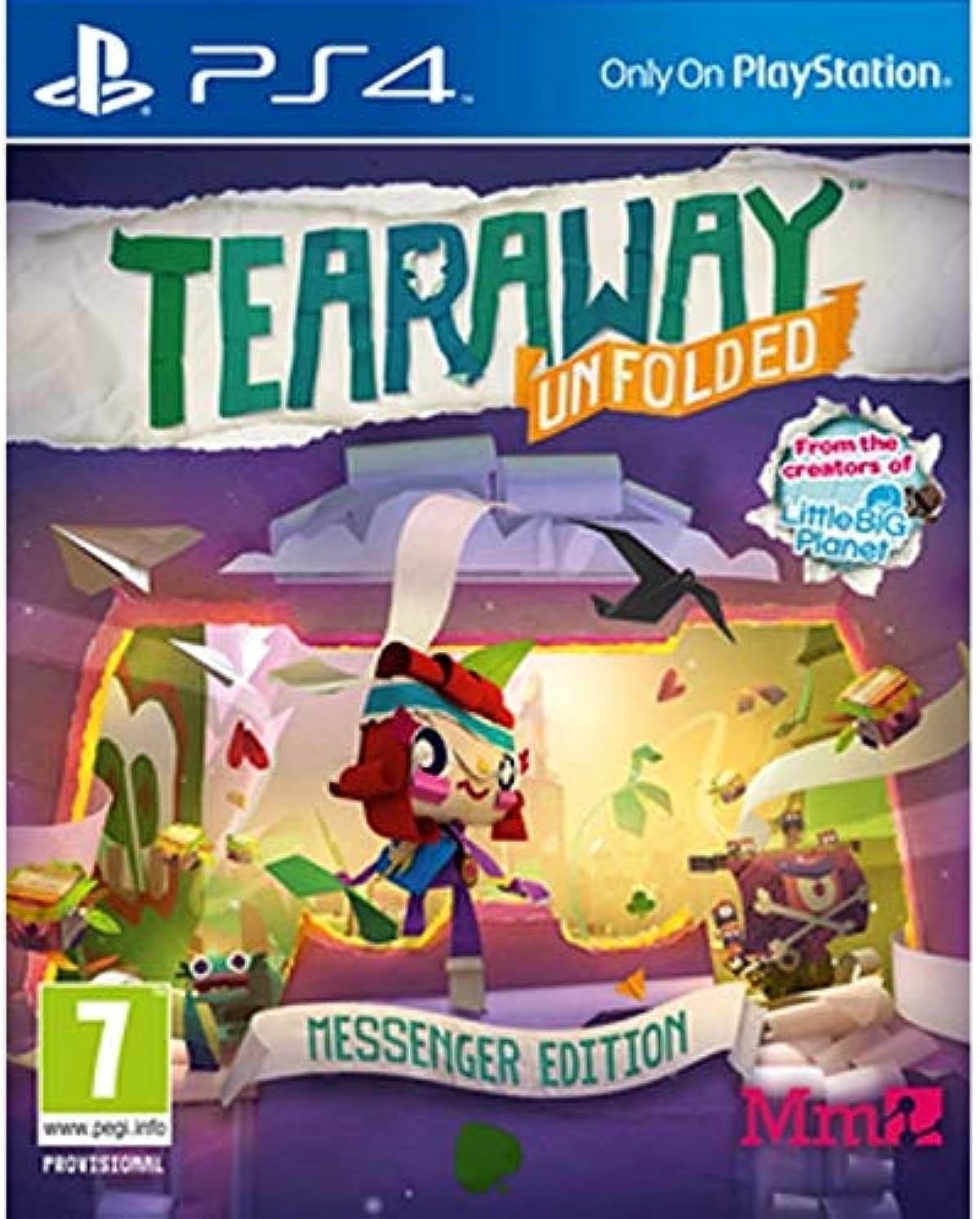 Geekay Games Tearaway Unfolded Messenger Edition Ps4
