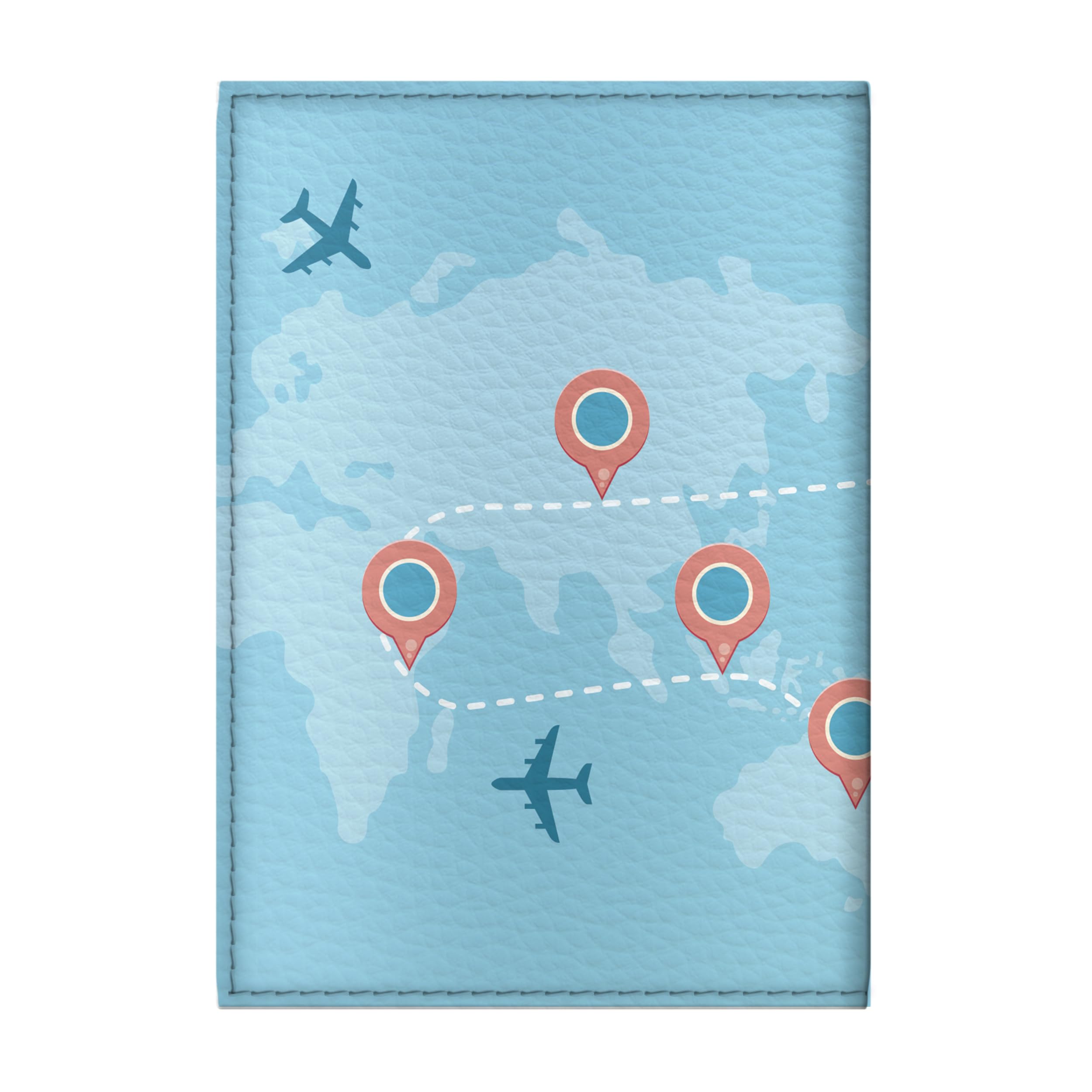 Funda para Pasaporte para niños, Mujeres y Hombres, Bonito Soporte para Pasaporte de Viaje