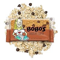 Vista 3 de Bobo's Paquete variado de barras de avena, chispas de chocolate y chispas de chocolate con plátano