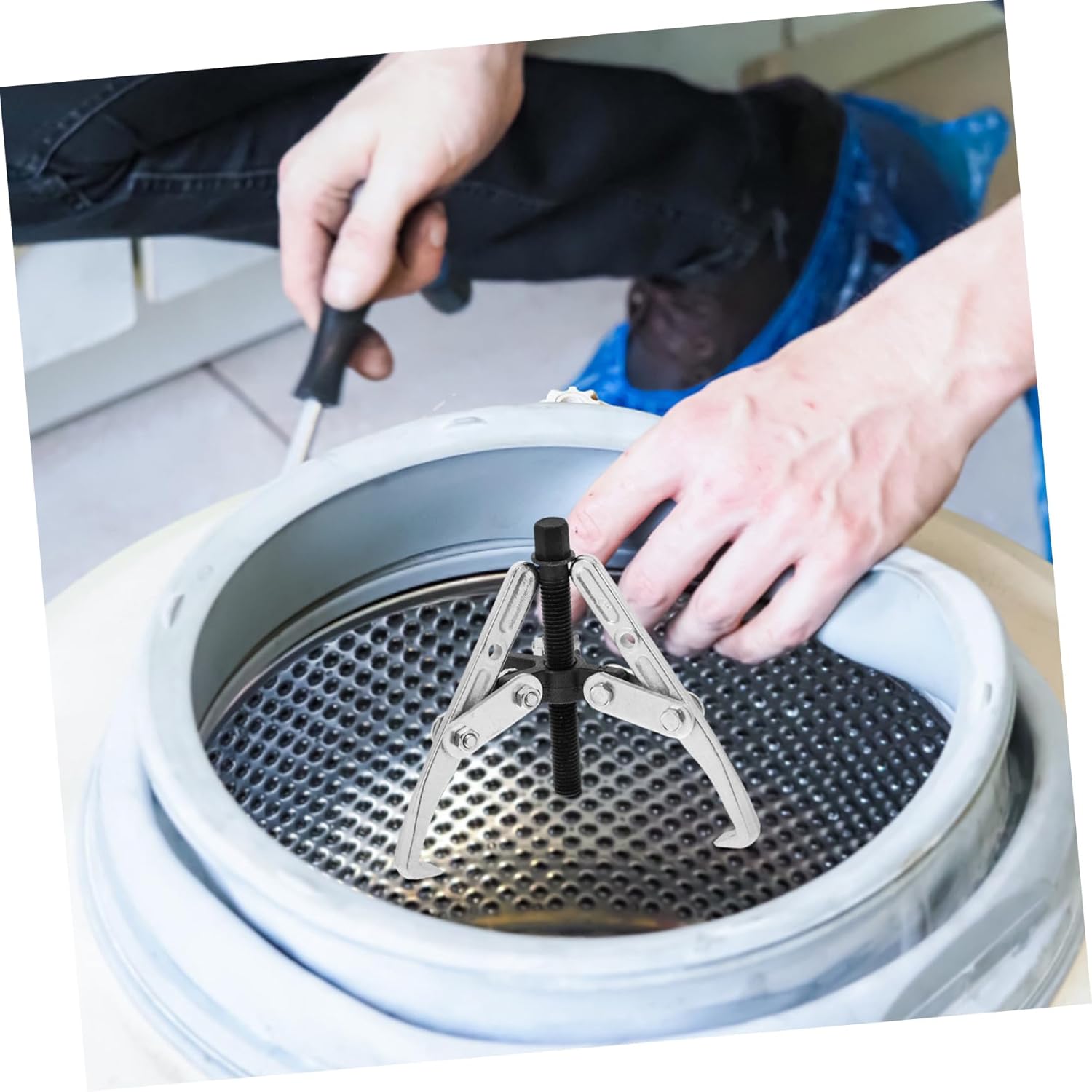 jojofuny 1 Set Washing Machine Tools Gear Puller Practical Bearing Puller Gear Hub Tool