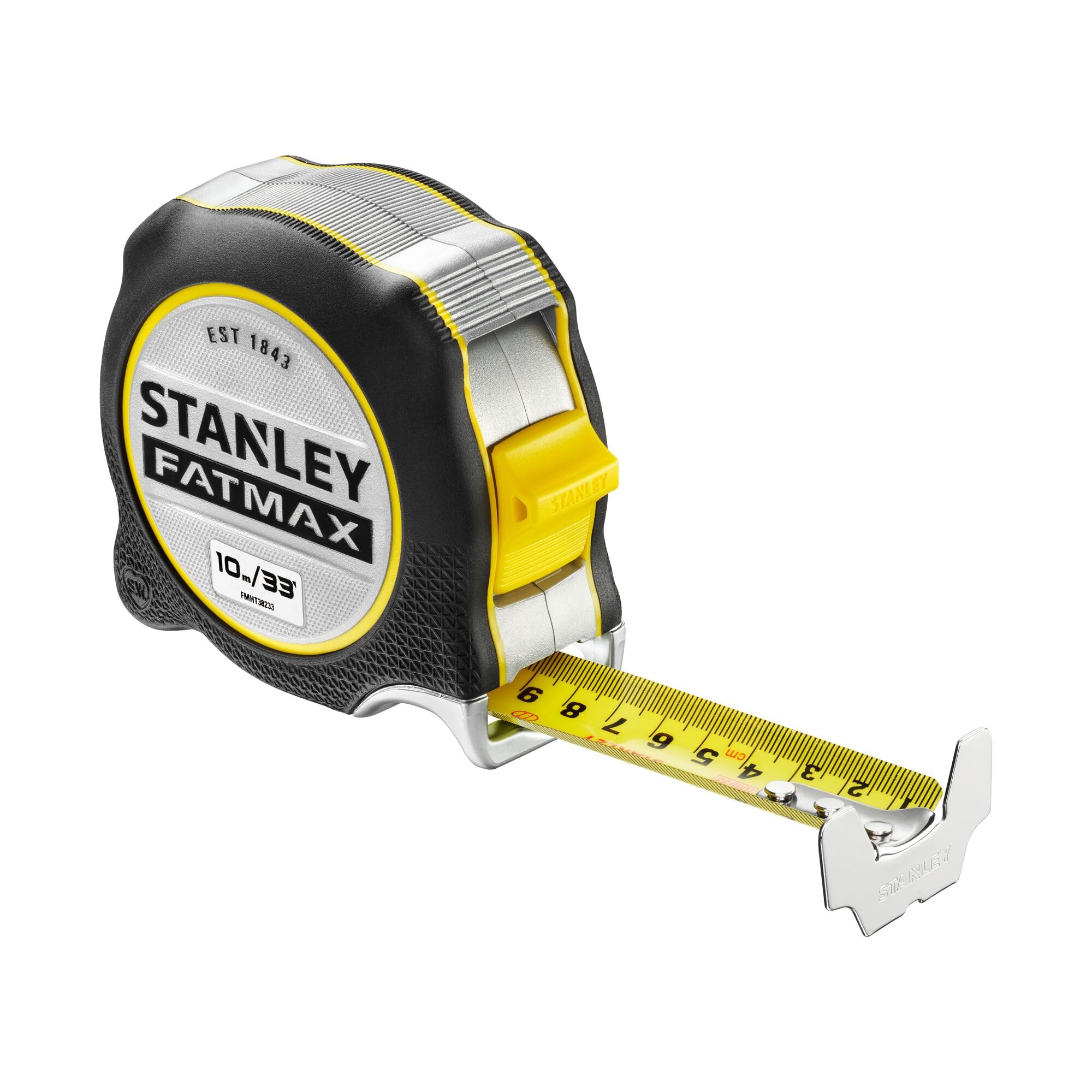 STANLEY FATMAX XTREME 10m/33ft Tape Measure, Retractable, FMHT38233-5, Black - Image 2
