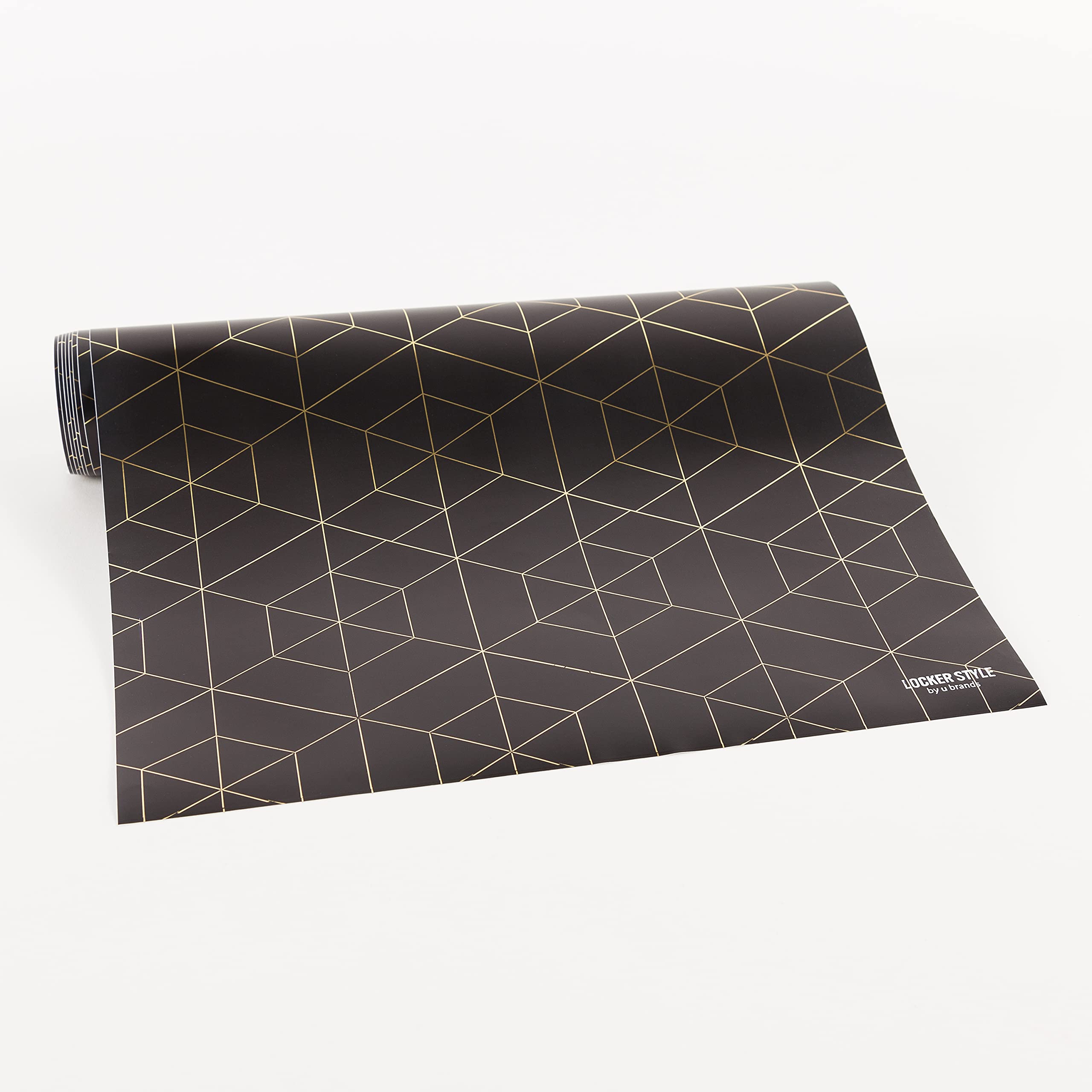 U Brands Wildtier-Spind-Set – Mit Magneten, Umwicklung & Pinnwand, Schwarz-gold