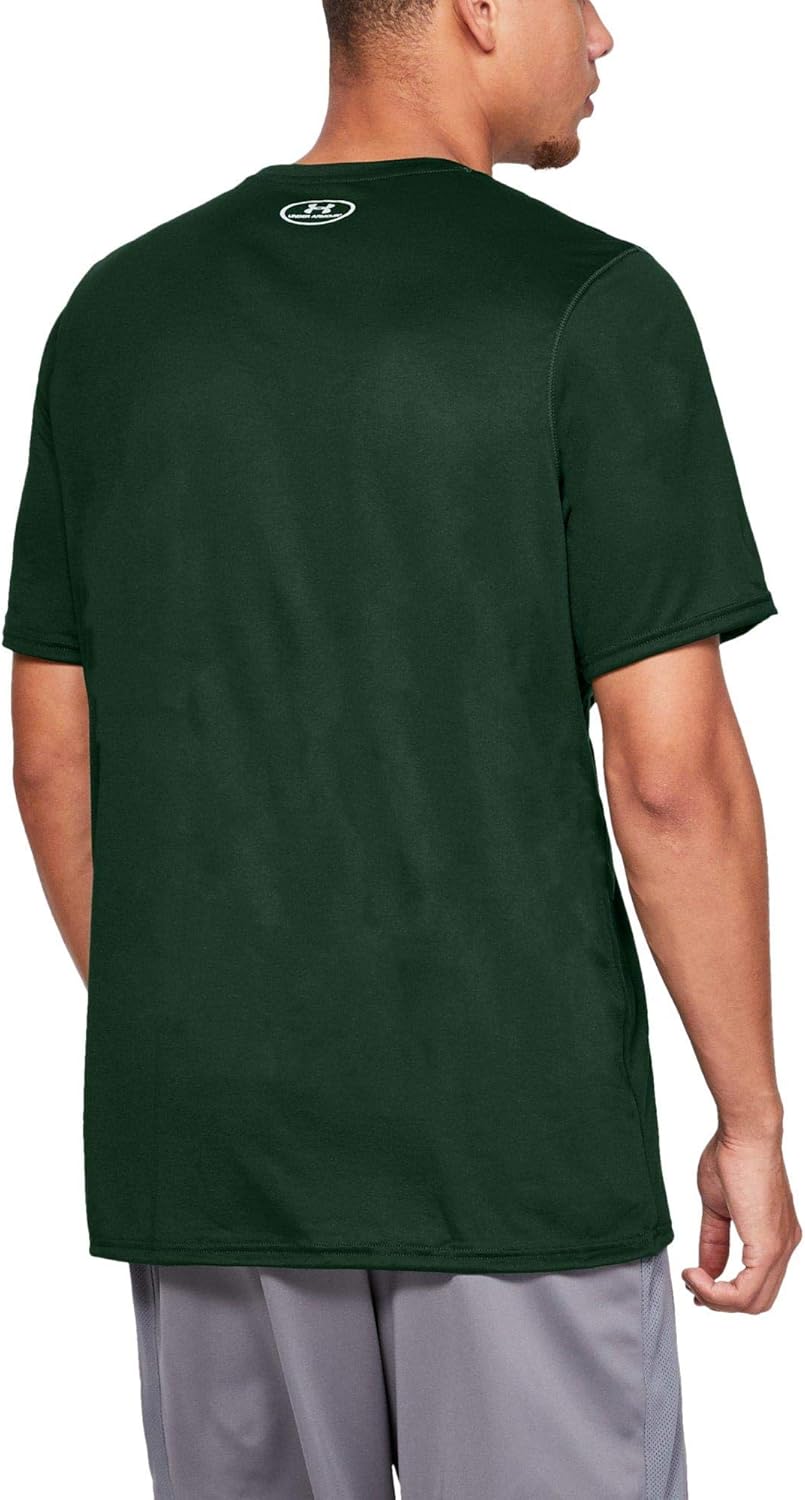 Under Armour Men's Locker Tee 2.0 Short-Sleeve T-Shirt Medium Green/ White