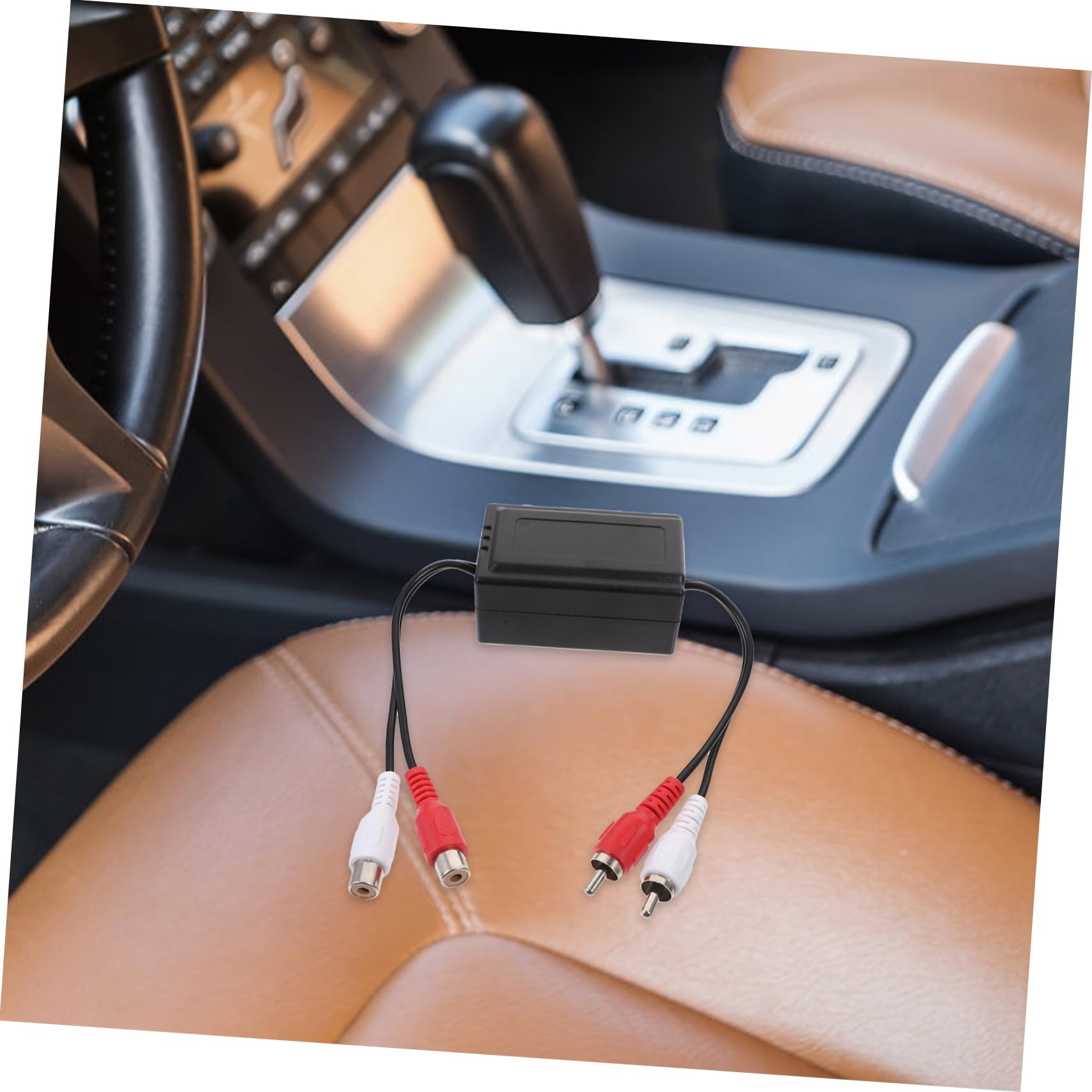 Happyyami 5 Sztuk Filtr Samochodowy Audio Domowy System Stereo Izolator Szumów Wzmacniacz Izolator Szumów Filtr Szumów Tłumik Szumów Izolator Szumów Samochodowego Audio Reduktor Szumów