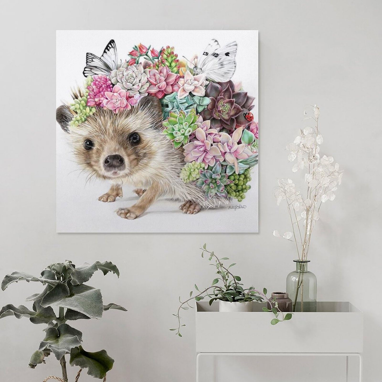 額装済作品/インテリア/人間とネズミ/カタリーナ フリッチ/アート