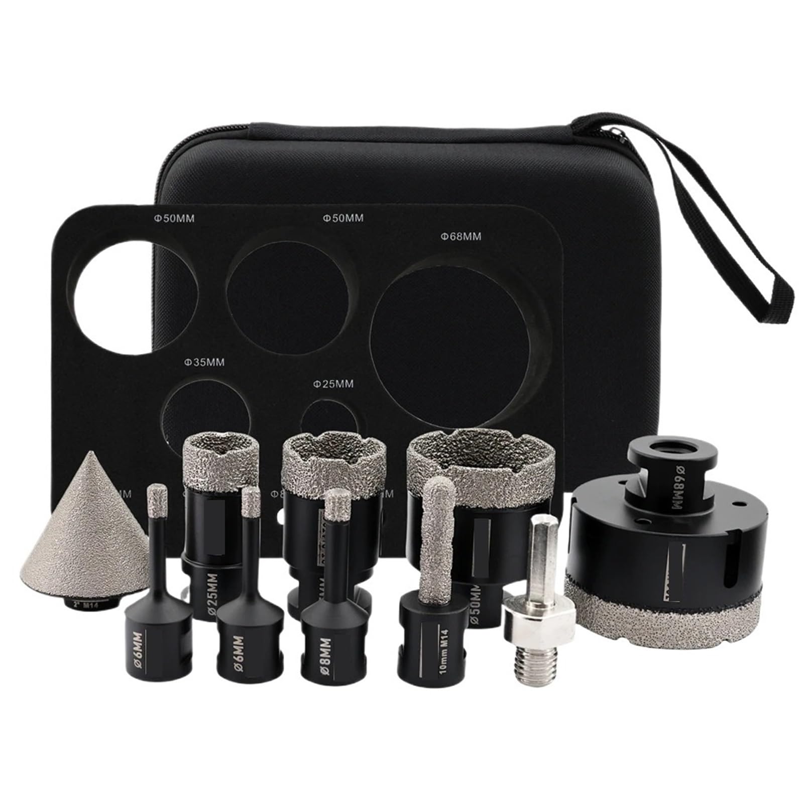 Compatible con el kit de sierra perforadora Diamond Core con adaptador
