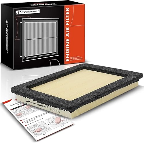 A-Premium Filtro de aire de motor compatible con Ford F-150 2004-2008, F-250 F-350 Super Duty 2005-2007, Expedition y Lincoln Navigator 2005-2006,