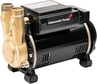 Salamander Pumps - CT Force 30PS Brass Impeller Pump - 3.0 Bar Pressure - Single End - Suitable for Positive, Gravity Fed Systems Only - 5 Year Warranty