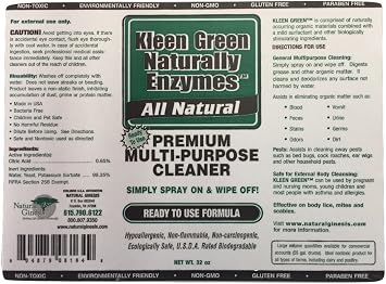 Kleen Green Naturally - 32 oz Pre-Mixed Formula
