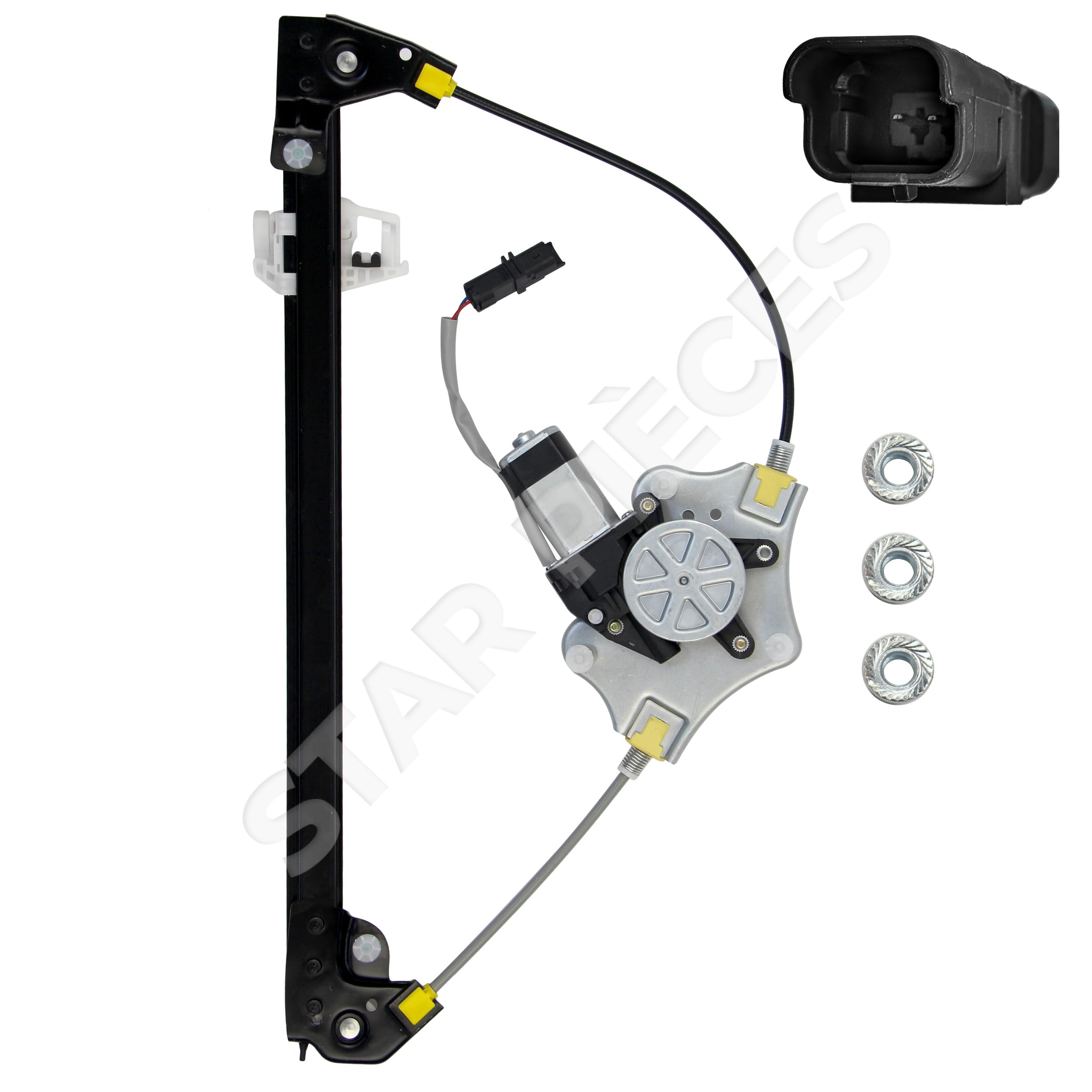 STARKIT PERFORMANCE Elevalunas compatible para Peugeot 406 (1995-2004) CON MOTOR | DELANTERO IZQUIERDO (conductor) 9221K7