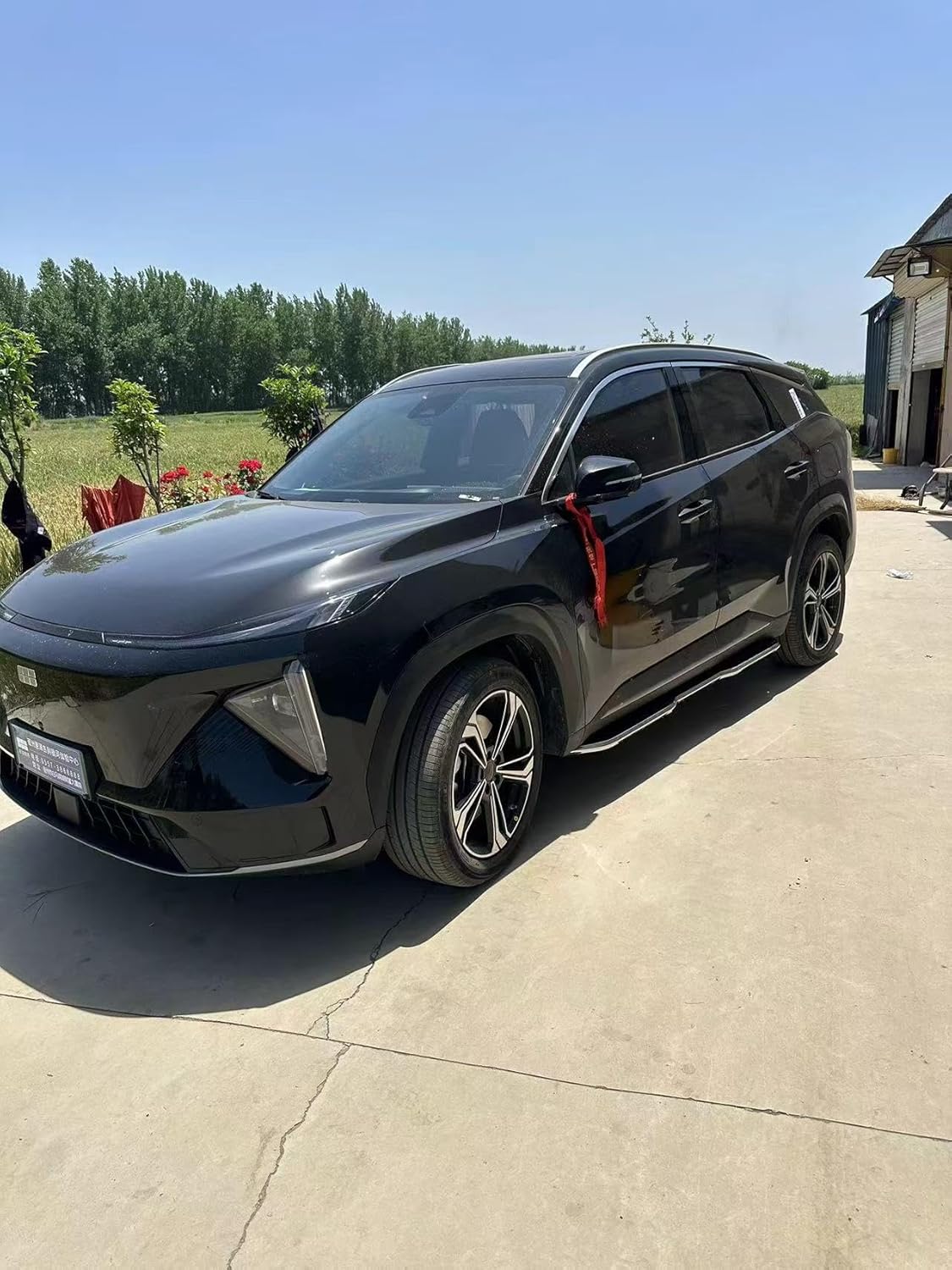 Fixed 2PCS Running Board fits Jeep Grand Cherokee L 2022-2025 Side Step Protect Bar Pedal Nerf Bars Accessories w/Brackets