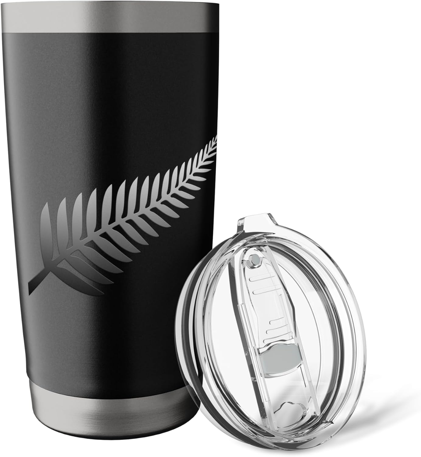 NZ Kiwi Silver Fern Travel Mug For New Zealand Stainless Steel Insulated Tumbler image 5
