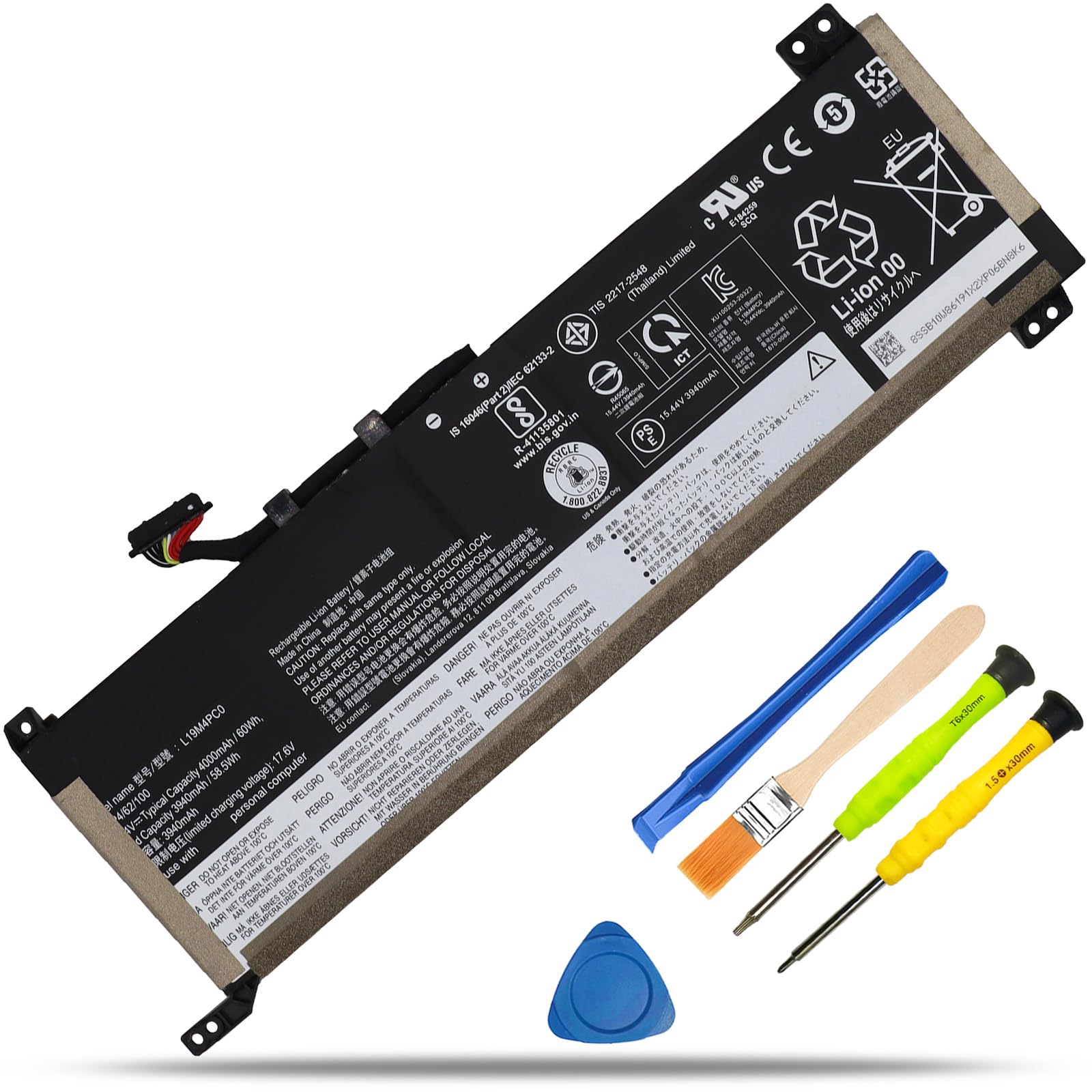 Amazon.com: RHKRKQN L19M4PC0 L19C4PC0 Laptop Battery Replacement