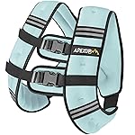 APEXUP 15lbs Weighted Vest Men Women, Weight Vest for Women Workout Equipment for Strength Training Running (Pastel Blue)