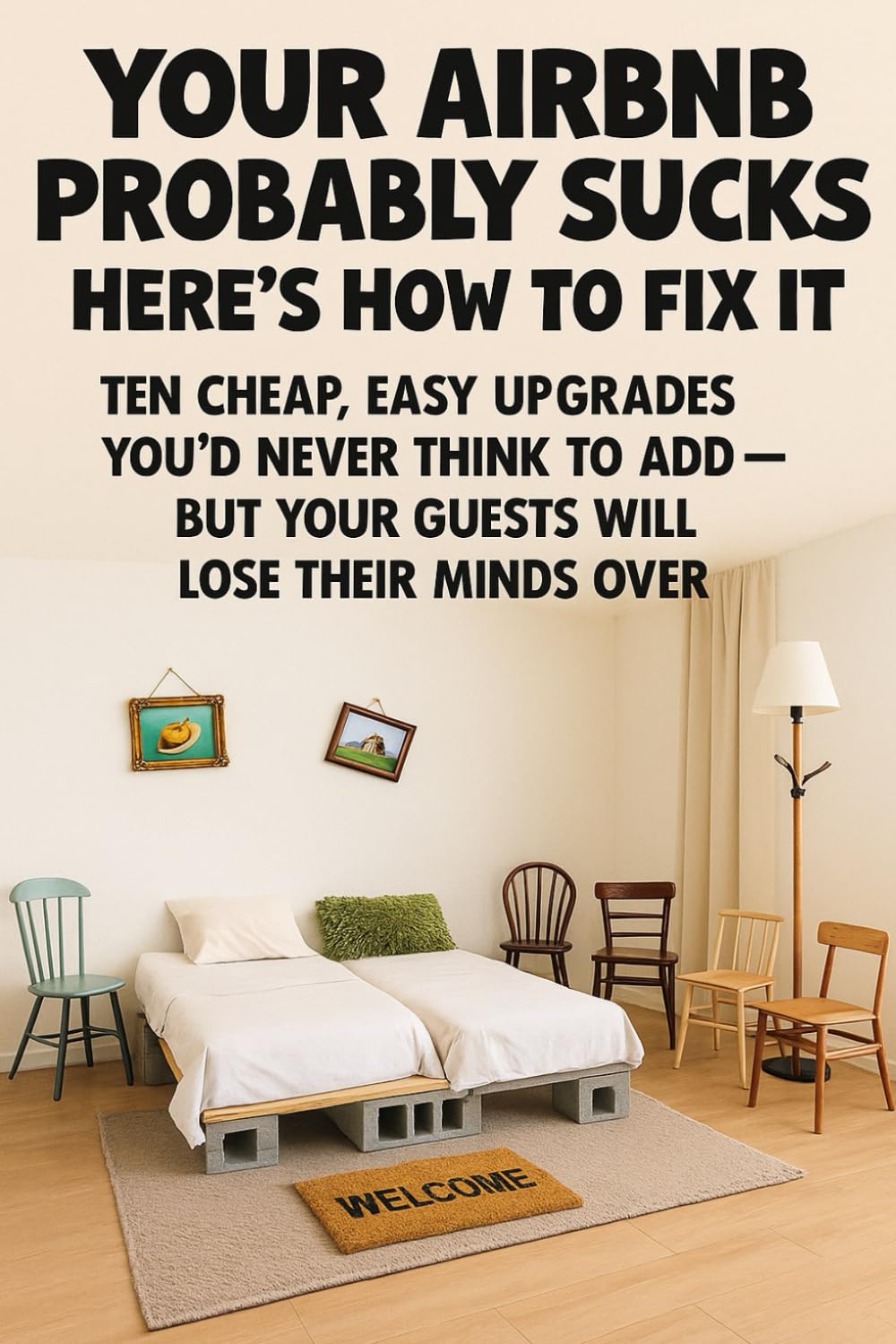 Your Airbnb Probably Sucks — Here’s How to Fix It: Ten Cheap, Easy Upgrades You’d Never Think To Add — But Your Guests Will Lose Their Minds Over
