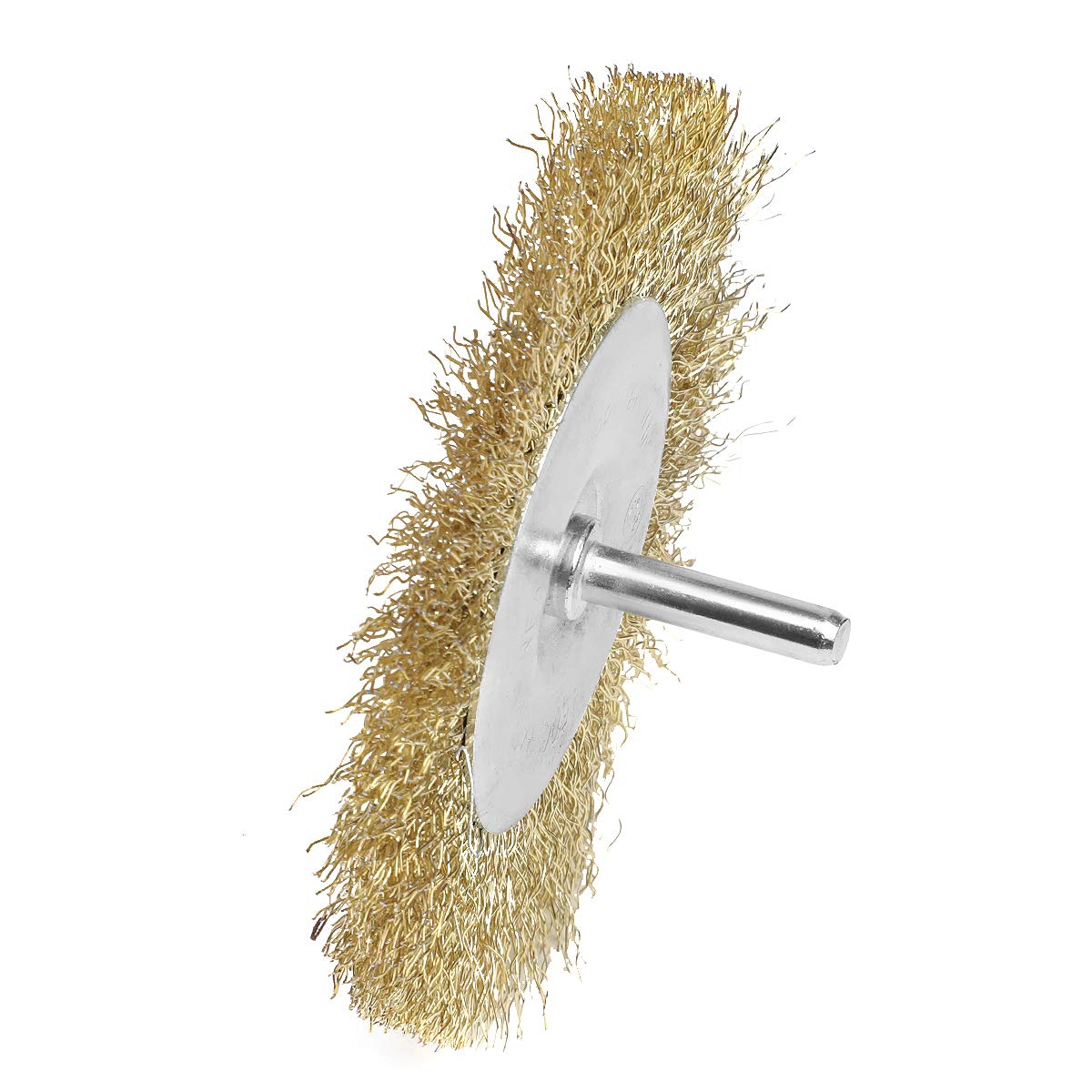 Brass Wire Wheel Brush - Rust Paint Removal -5