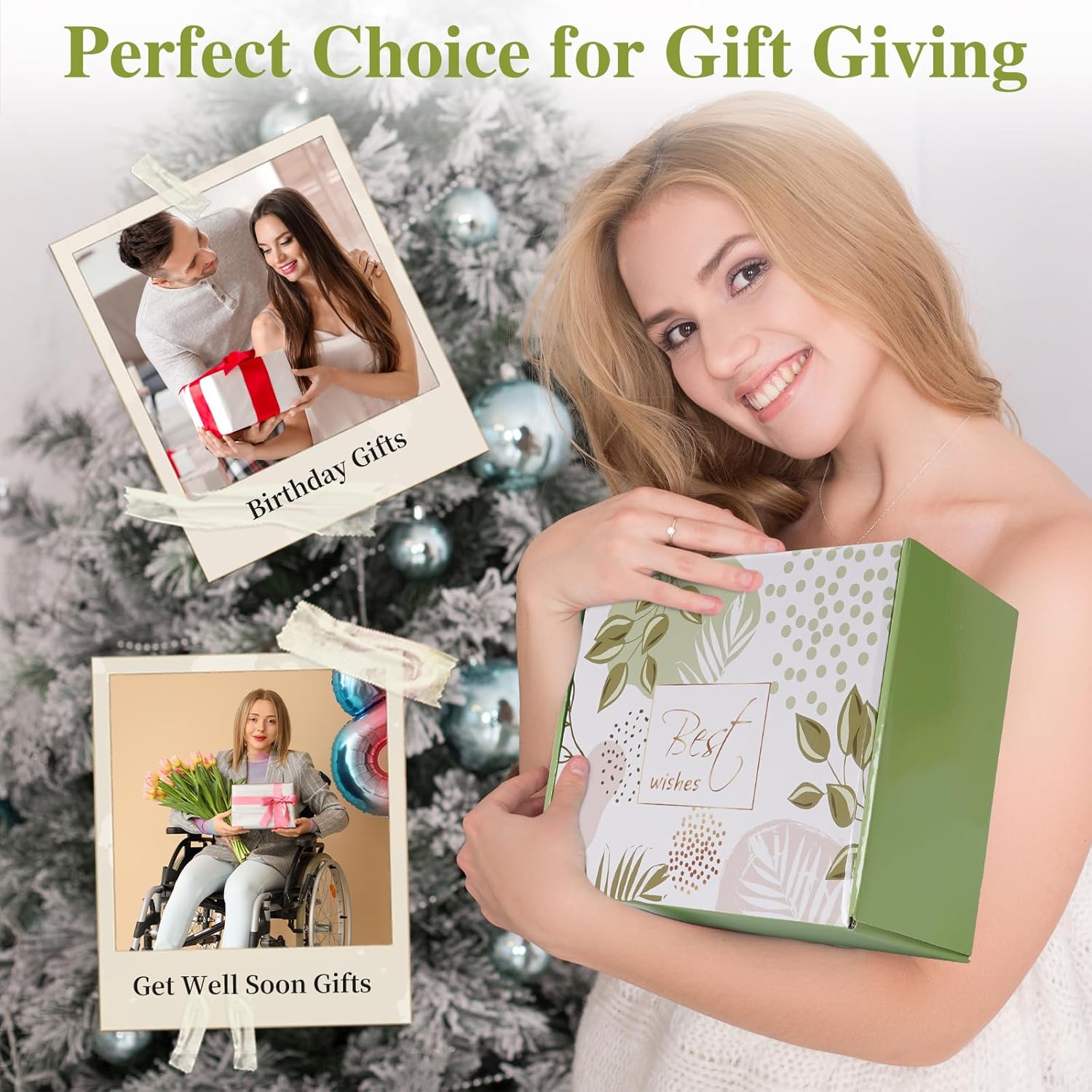 Birthday Gifts Basket for Women, 11 PCS Care Package with Luxury Blanket and Tumbler, Relaxing Spa Self Care Gifts Basket for After Surgery, Get Well Gifts for Women, Thinking of You Gifts for Her - Image 8