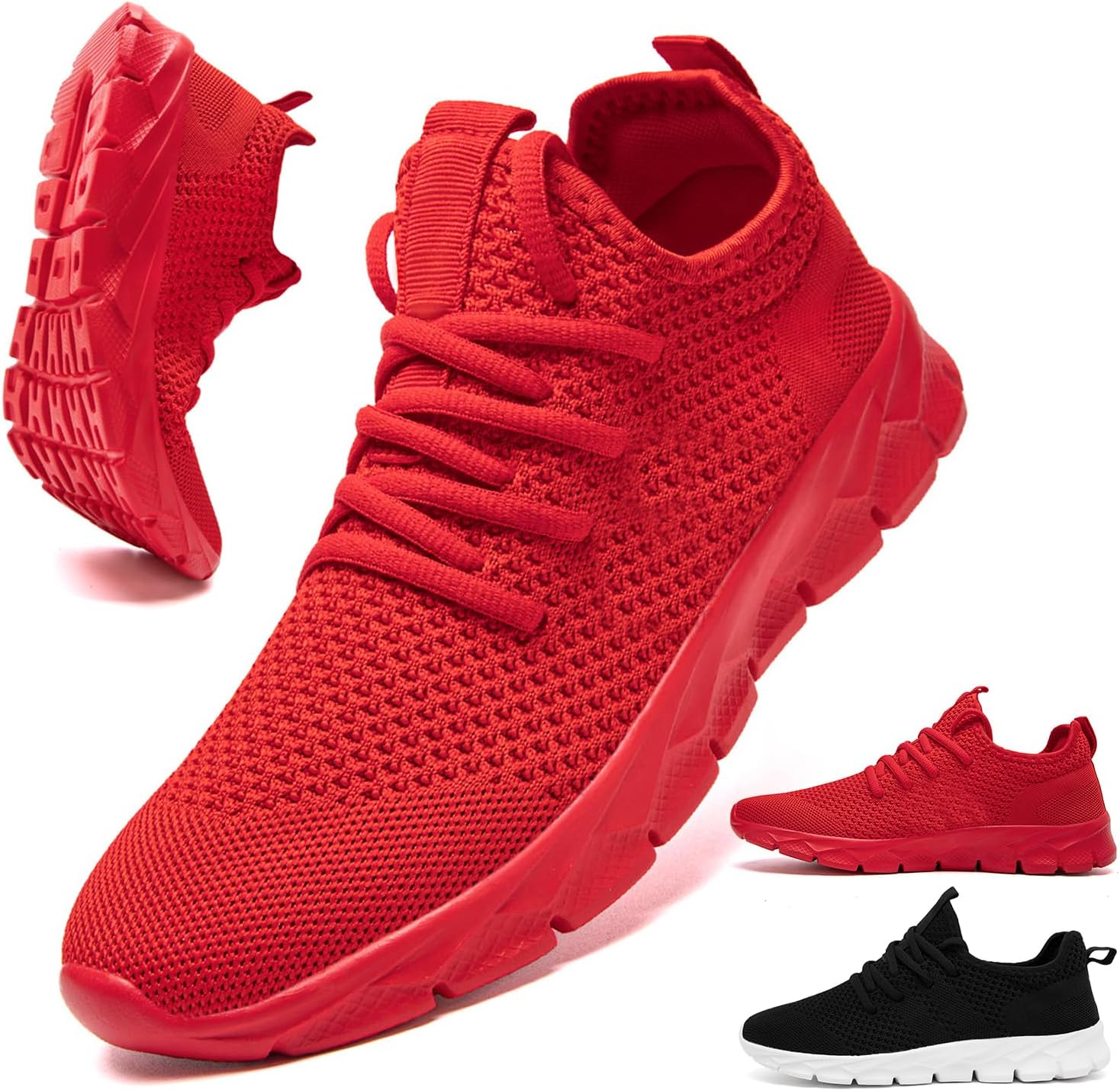 Womens Walking Shoes Running Tennis Sneakers Non Slip Gym Workout Athletic Lightweight Comfortable Fashion Sport Mesh Casual Shoe