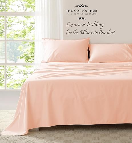 Miniatura 5 de Juego de sábanas de 4 piezas tamaño Cal-King de 1000 hilos con certificado de lujo, 100% algodón pima, se adapta a bolsillos de hasta 18 a 21