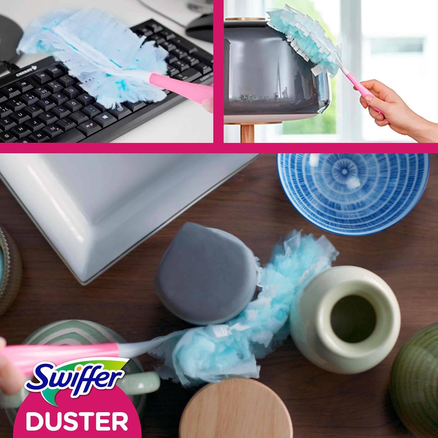 Swiffer Duster Limited Edition Piumini Cattura Polvere 7 Pz Di Ricambio (24 Unità)