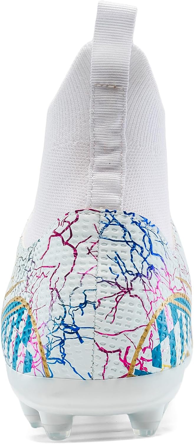 Soccer Cleats Mens Youth Turf Soccer Shoes High Tops Football Cleats Professional Athletic AG Training Football Boots Unisex - Image 7