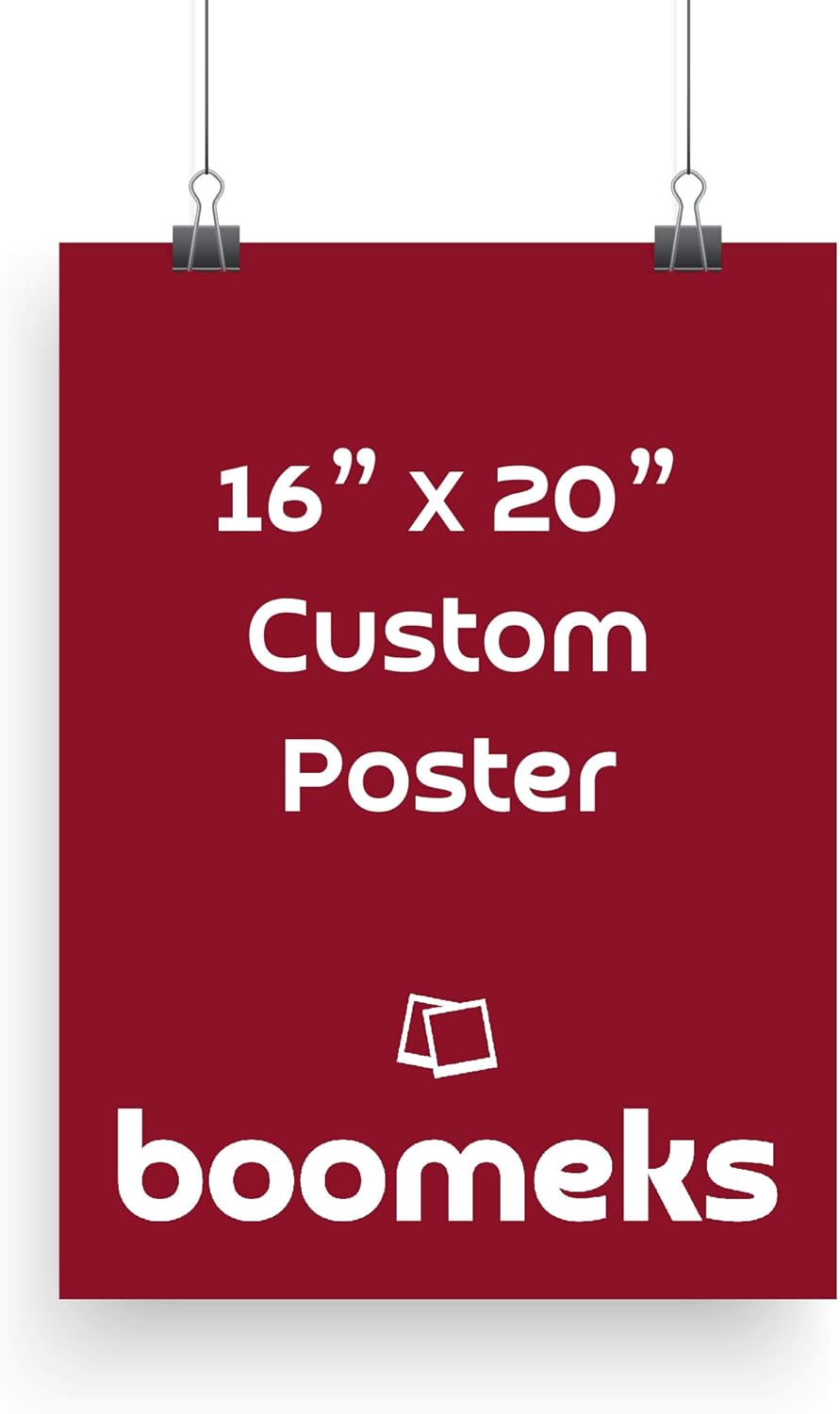 Boomeks - Upload Your Image/Photo - Custom Personalized Photo to Poster Printing, Wall Art Prints - (16 X 20 inches)