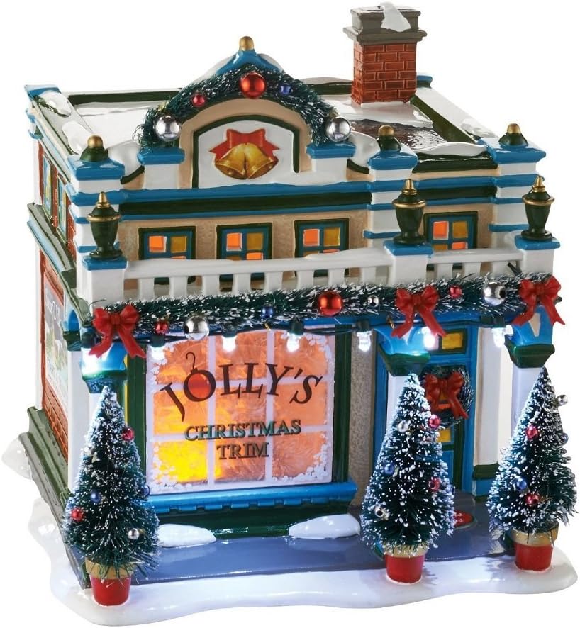Enesco Department 56 - Snow Village, the Sounds of Christmas Ceramic House