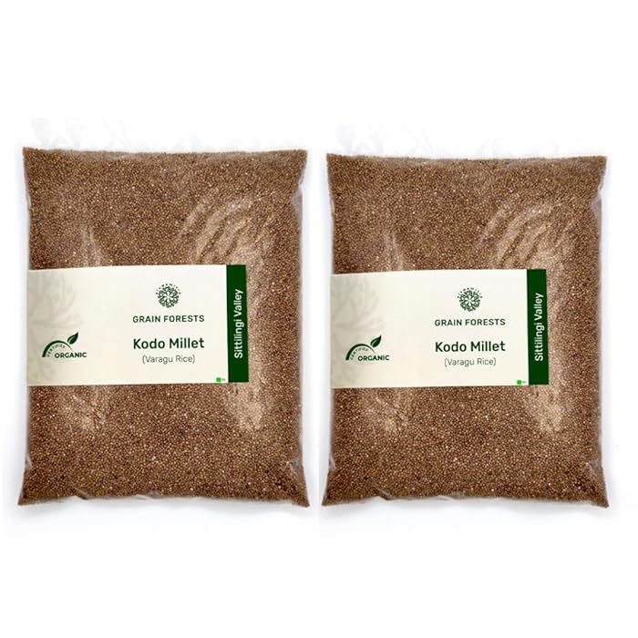 Buy Grain Forests Organic Kodo Milet,1kg (500g x 2 Packs) Kodra