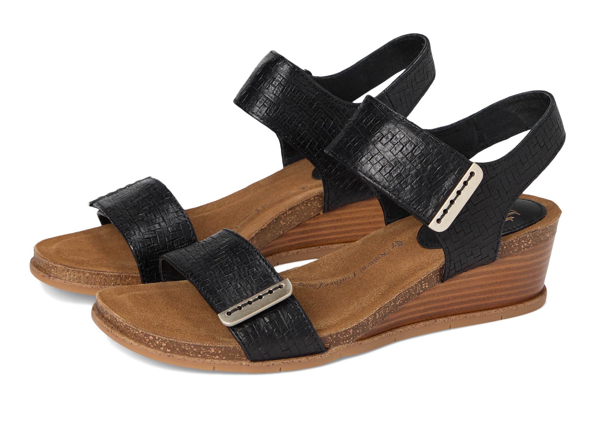 Sofft Womens Verdi II Black Woven 6 Medium