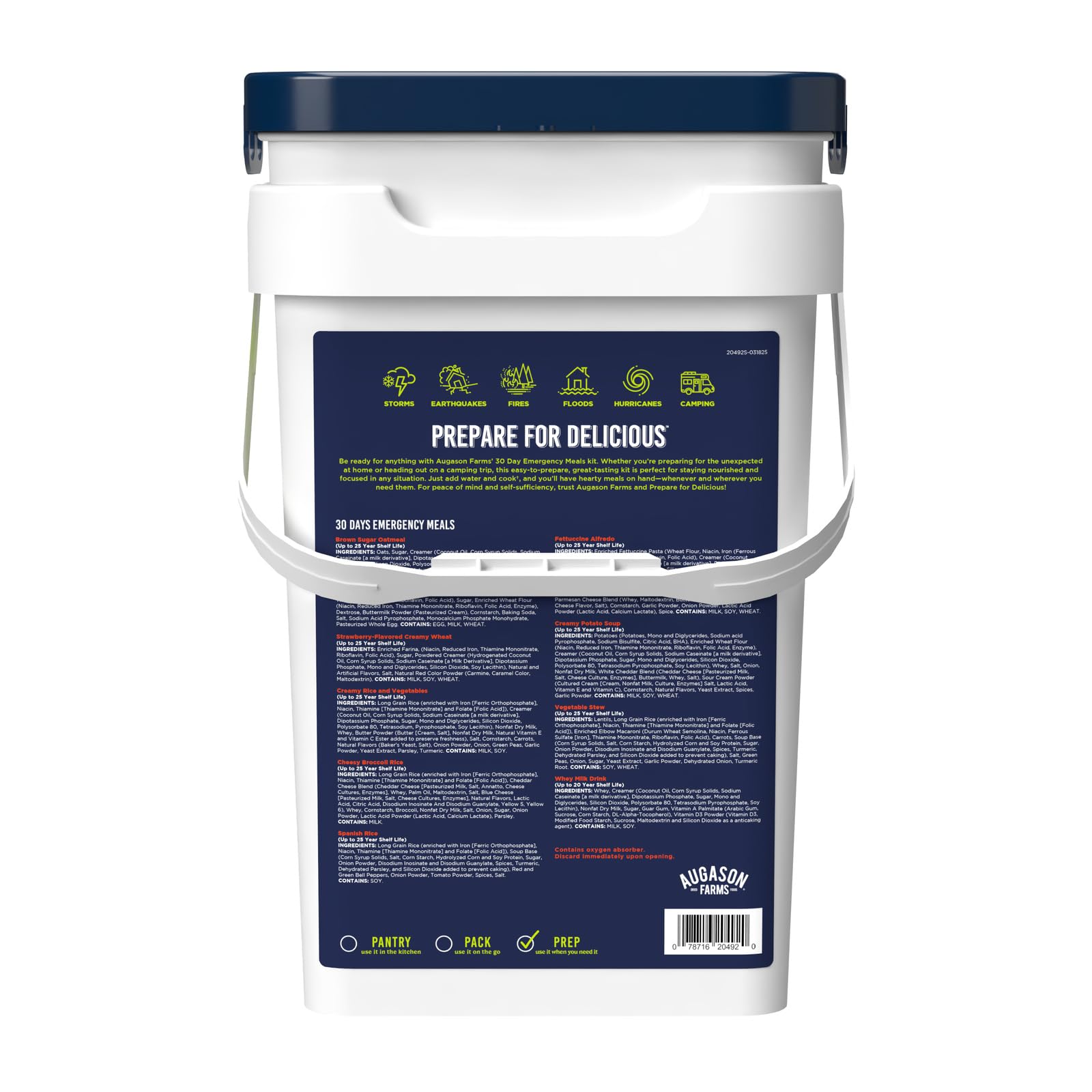 Amazon.com : Augason Farms 30 Day Emergency Food Supply Kit - 1