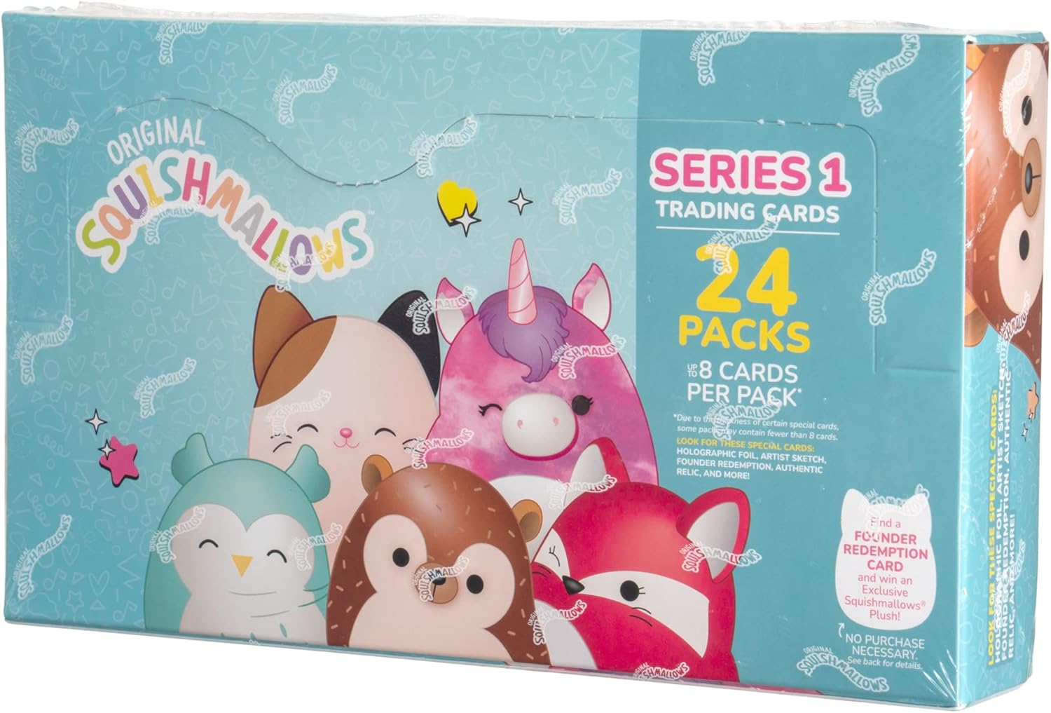 Squishmallows Official Jazwares Series 1 Trading Cards 24-Pack