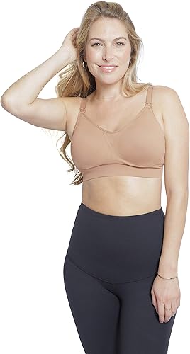 Ingrid & Isabel Brasier refrescante de lactancia + bombeo, soporte para lactancia materna sin volumen