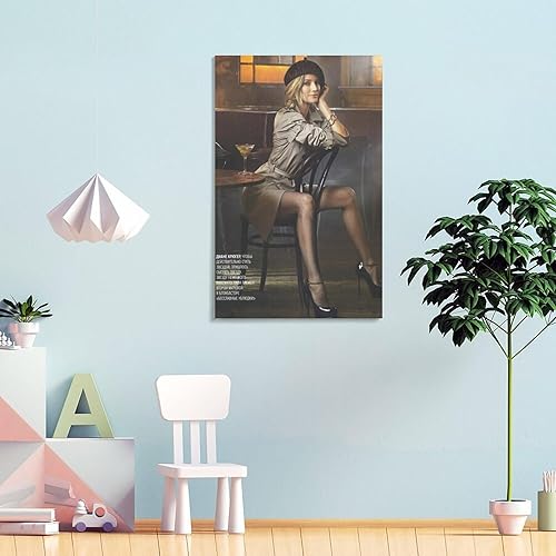 Miniatura 4 de Diane Kruger - Póster de actriz sexy de 21 habitaciones, impresión artística, pintura de pared, pósteres de lienzo, regalos para decoración moderna