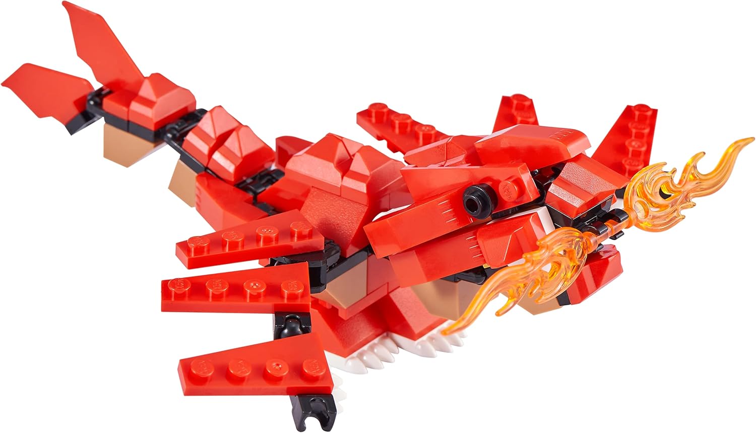 A completed blue and grey Max Build More Space Car model.