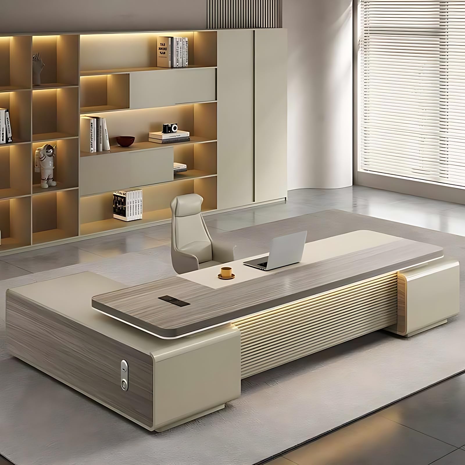 Executive Desk - Luxurious L Shaped Desk