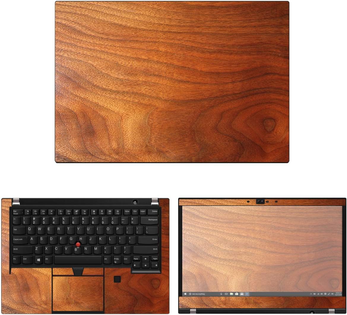 Decalrus - Protective Decal Wood Skin Sticker for Lenovo ThinkPad T490 (14" Screen) case Cover wrap LEthinkpad14_T490-155