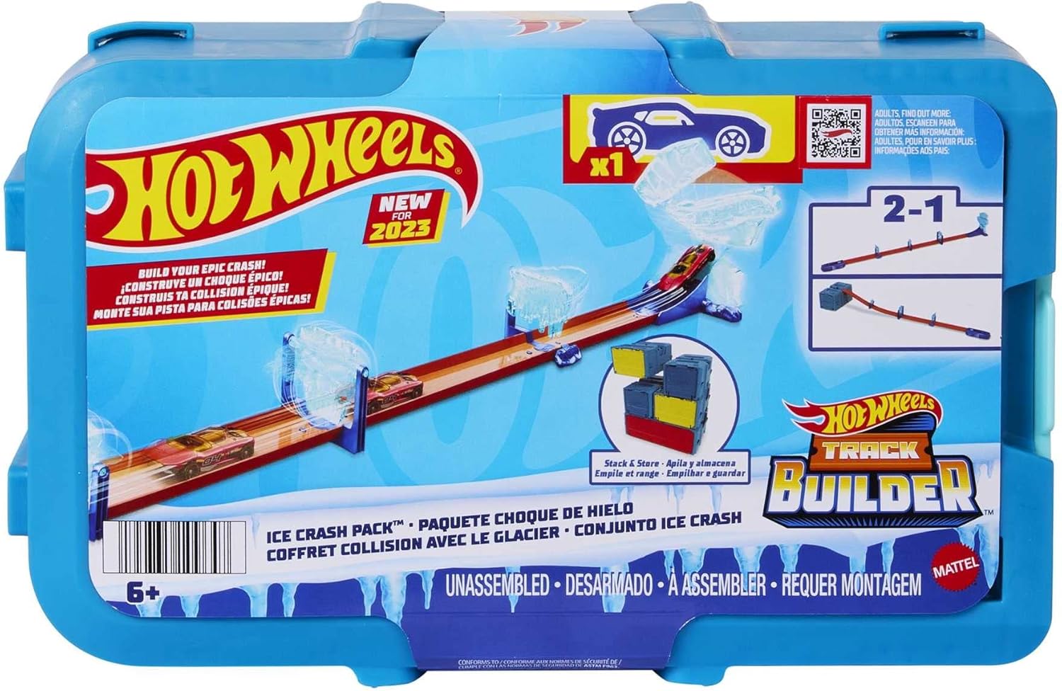 Hot Wheels Track Builder Ice Track