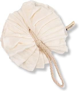 Eco Bath London Bamboo Bath Puff - Soft Body Scrubber Bath Sponge for Women and Men, Eco-Friendly Shower Puff for Gentle Exfoliation and Smooth Skin