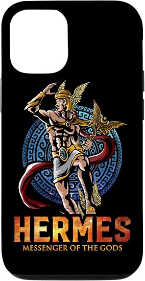 Amazon.com: Funda para iPhone 12/12 Pro Hermes Antigua mitología griega  regalo dioses y monstruos : Celulares y Accesorios