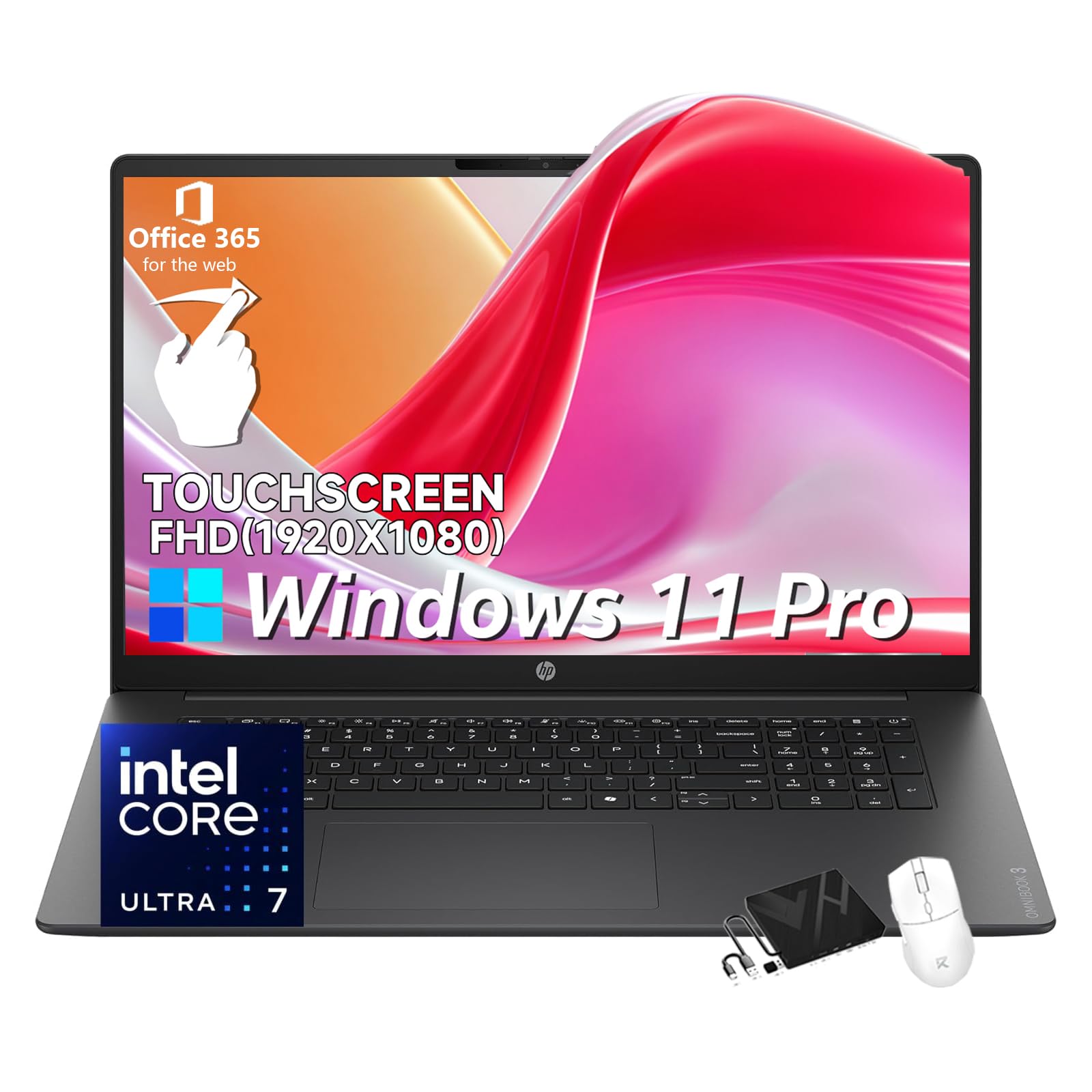 HP 245 G10 Laptop: AMD Ryzen 3 7330U (up to 4.3GHz), 8GB DDR4 RAM