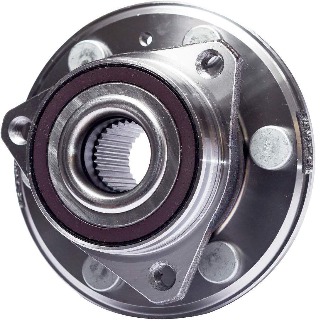 TUCAREST 513289 Front or Rear Wheel Bearing and Hub Assembly Compatible with 2010-2016 Ca-dillac SRX /2011 Sa-ab 9-4X [6 Lug w/ABS]