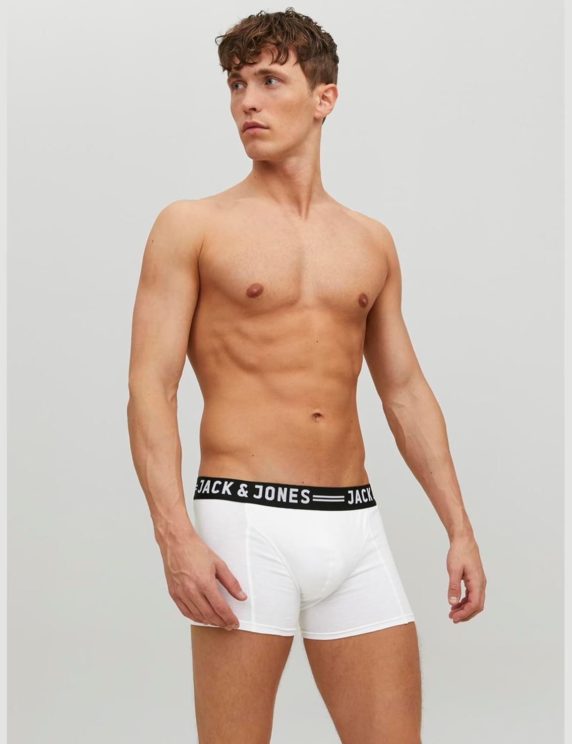 JACK & JONES Men's Jaclichfield Trunks 3 Pack Noos