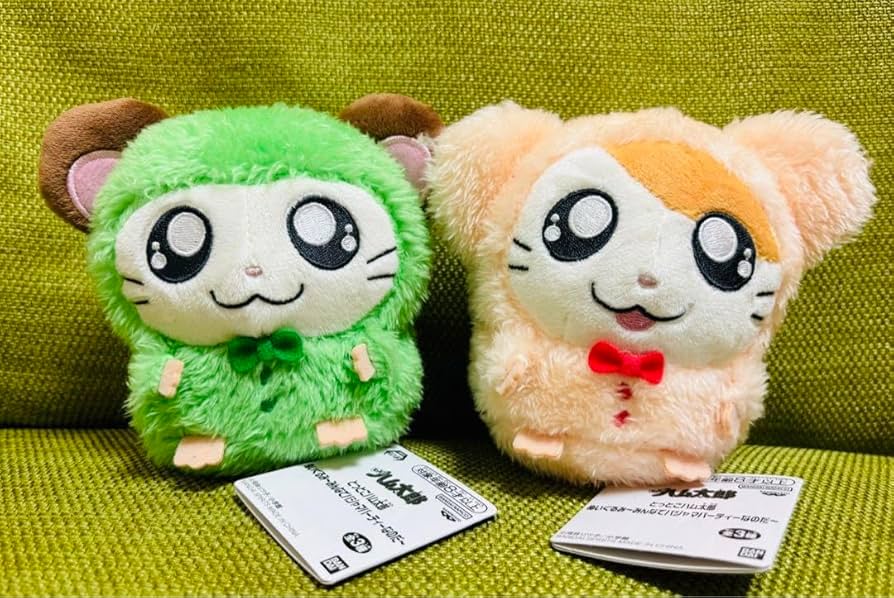 Amazon.co.jp: とっとこハム太郎 ぬいぐるみ みんなでパジャマ