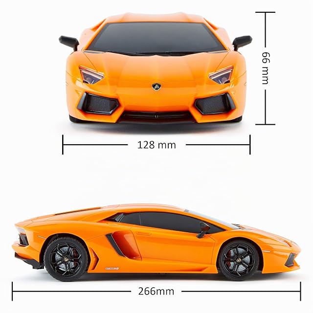 Foto 2 de 7 de CMJ RC Cars ™ Lamborghini Aventador Coche de Control Remoto con Licencia Oficial Coche 1:18 Escala Luces…