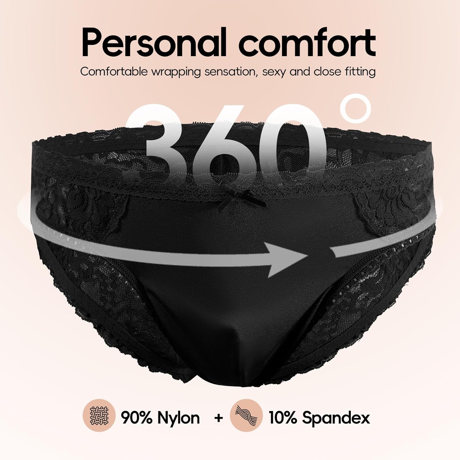 Lace Sexy Underwear For Men Mens Sexy Underwear Lingerie Mens G Strings & Thongs Underwear - Image 3