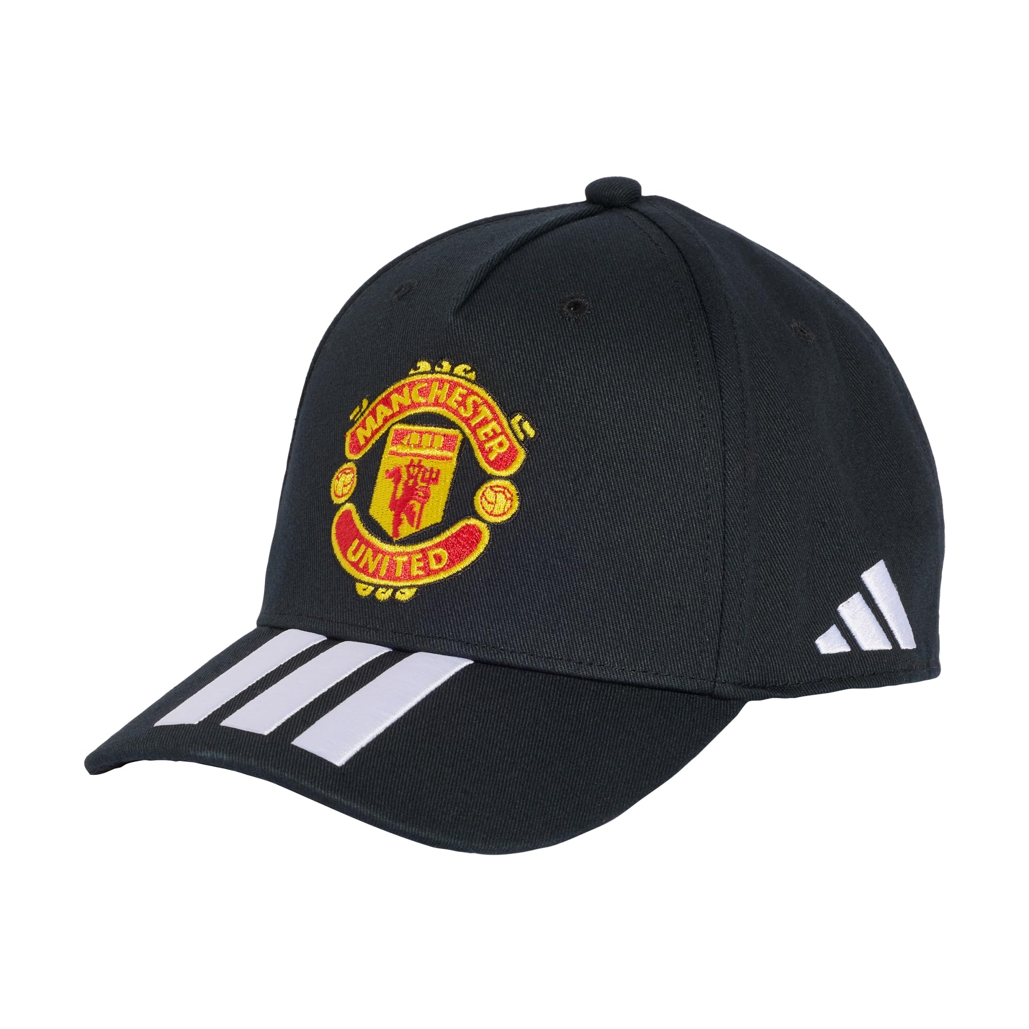 adidas Unisex Kids Manchester United Kids Hat, Black/White, XS-S