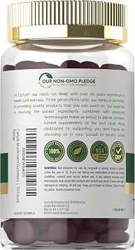 Carlyle Mushroom Complex Gummies | 70 Count | 10-in-1 Blend | Vegan, Non-GMO and Gluten Free Gummy Supplement