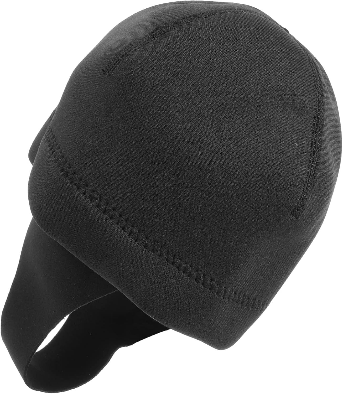 Scuba Diving Gear Men's Thermal Snorkeling Cap Neck Flap and Chin Strap