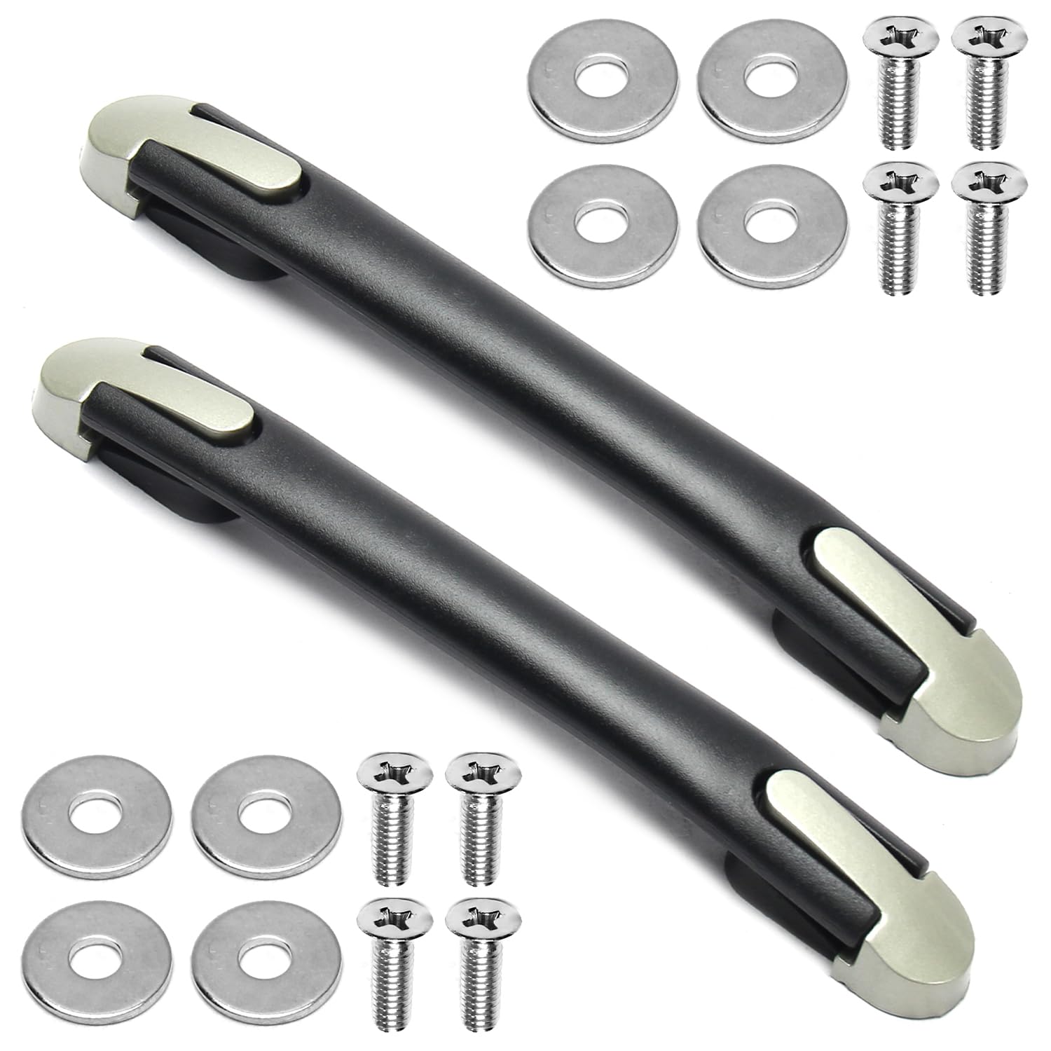 2Pcs Luggage Handle Replacement Kit - 9.45" Suitcase Pull Handle Grip